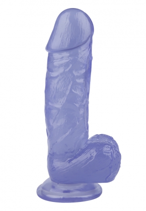 23CM Gereki Mor Dildo Penis